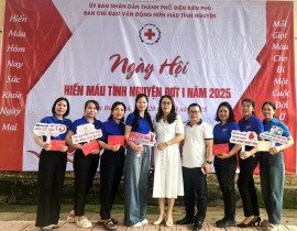 Hiến máu tình nguyện đợt I năm 2025