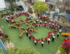 Đồng diễn chào mừng 81 năm ngày thành lập QĐNDVN 22/12/1944...